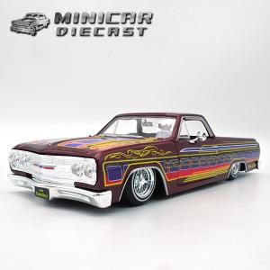 1/25 箱入り ミニカー 1965 Chevrolet El Camino キャンディーレッド 1...