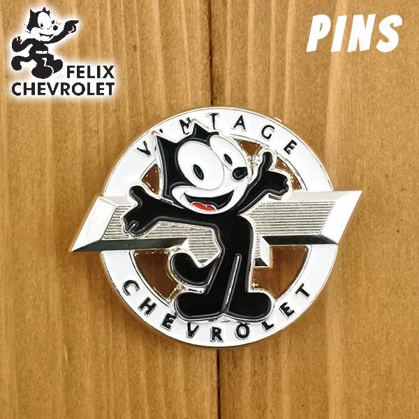 フィリックス シボレー ピンバッジ バッジ PINS FELIX CHEVROLET キャラクター ...