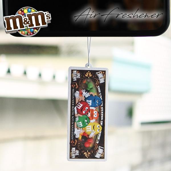 m&amp;m's エアフレッシュナー 芳香剤 エムアンドエムズ エムアンドエム LAS VEGAS ドル柄...