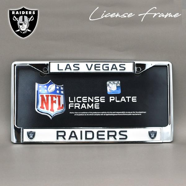 レイダース メタル ナンバーフレーム USサイズ インテリア NFL RAIDERS ライセンスフレ...