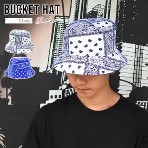 バケットハット メンズ レディース #28 LA 刺繍 ブラック ブルー