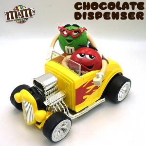 USED品 m&m's チョコレート ディスペンサー レッド グリーン