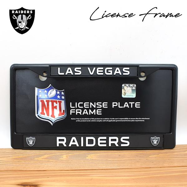 レイダース メタル ナンバーフレーム USサイズ インテリア NFL RAIDERS ライセンスフレ...