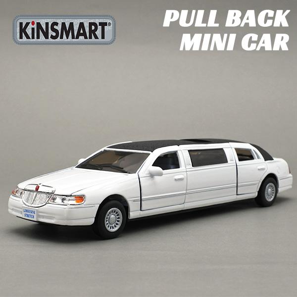 1/38 プルバック ミニカー 1999 Lincoln town car stretch limo...