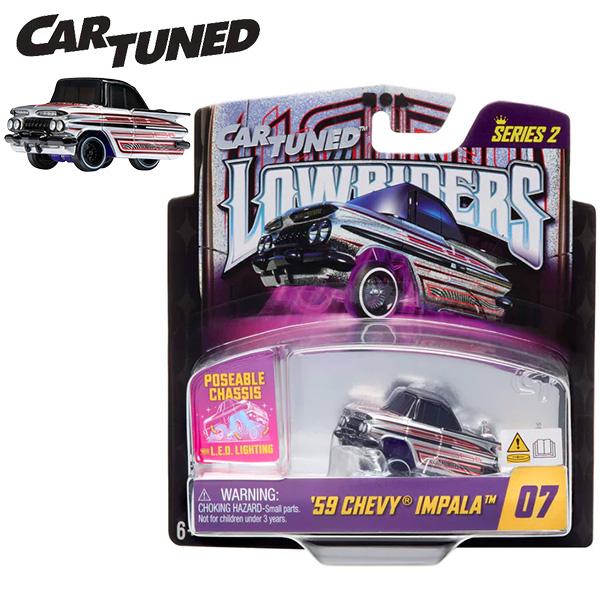 ダイキャストミニカー 1959 CHEVY IMPALA 1959年 シェビー インパラ LOWRI...