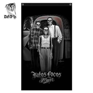 SANTA CRUZ（サンタクルーズ） バナー 壁掛け 大判フラッグ Screaming