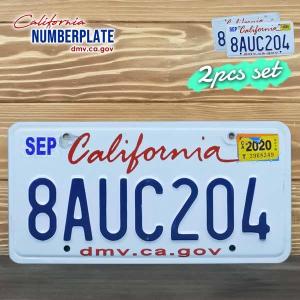 XJM 717' California'カルフォルニアライセンスプレート。 USA カスタム オーダー ライセンス プレート - カリフォルニア