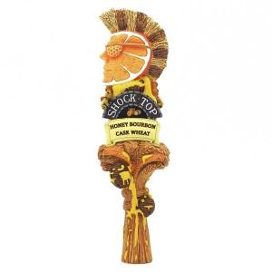 新品 ビアサーバーノブ SHOCK TOP HONEY BOURBON CASK WHEAT 約21cm シフトノブ ショック トップ ハニー バーボン カスク ウィート ビール タップ｜aicamu