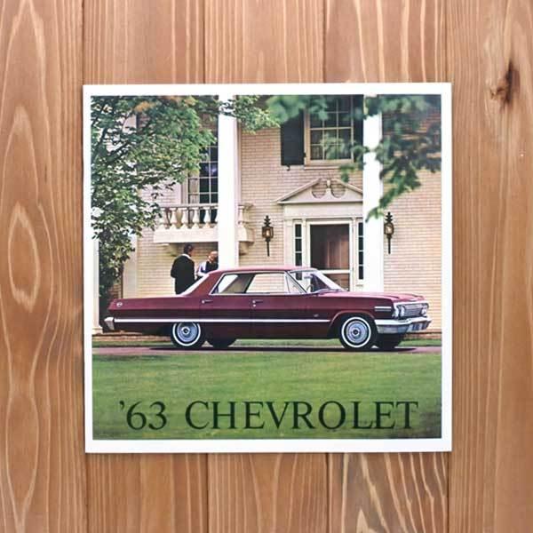 1963 シボレー インパラ パンフレット CHEVROLET Impala Brochure Ca...