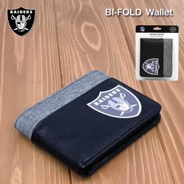 レイダース 二つ折り財布 NFL RAIDERS 財布 シンプル メンズ レディース ウォレット 財...