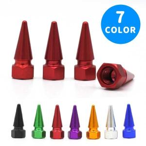 スパイク エアバルブキャップ (カラー/全7色)４個ワンセット