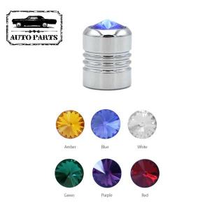 エアバルブキャップ ジュエル 全6色 2個ワンセット