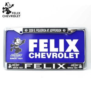フィリックス シボレー メタル ナンバーフレーム ビンテージ USサイズ