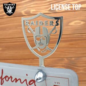 レイダース ロゴ メタル エンブレム NFL RAIDERS カー