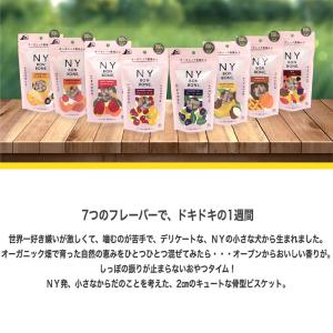 犬　おやつ　オーガニック 無添加 ニューヨークボンボーン 80g 8種 ビスケット 全年齢対象 健康 ニューヨーク ボンボーン NYボンボーン NYBB｜aicarrot