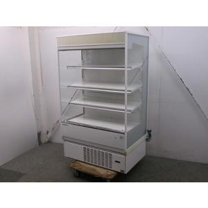 ■中古品 サンデン冷蔵ショーケース PHO-R4GZB 2021年 平型冷蔵ショーケース 100V 160L 動作問題なし■ サンデン 平型オープン冷蔵ショーケース PHO-R4GZB 中古 4ヶ月保証