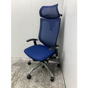 ■中古品■ オカムラ 可動肘付バロンチェア CP82BR FEF4 ※脚部フレームにキズ有/肘パッド...