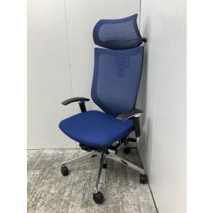 ■中古品■ オカムラ 可動肘付バロンチェア CP82BR FEF4 ※脚部フレームにキズ有/肘パッド...