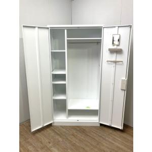 TOYO 掃除道具入れ 清掃用具入れ スチール...の詳細画像1