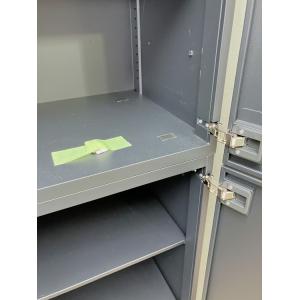 コクヨ スチール書庫 (上棚名+下棚名) 幅9...の詳細画像3