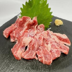 ★訳あり特化★【馬刺し】1kg カルビ（規格外品・冷凍）馬肉 ジビエ 刺身