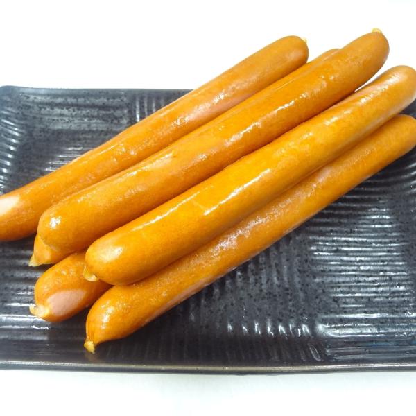 ロングソーセージ 20本（冷凍）約800g 大容量 フランクフルト ウインナー 鶏肉 豚肉