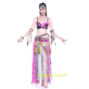 新着 ベリーダンス 衣装 コスチューム トライバル風 ブラトップ