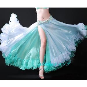 新着　ベリーダンス　衣装　ステージ　衣装　スリットスカート　