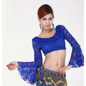 大お得セール　可愛い新着　レース花柄　ベリーダンス　衣装　チョリトップス　