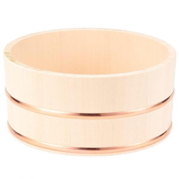 ひのき丸湯桶 24cm / 桶 おけ 風呂桶 風呂 お風呂 湯桶 天然木 木 木製 ひのき 檜 日本...