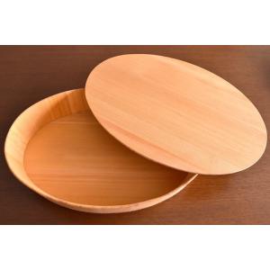 楕円の飯台（大）本体と蓋のセット / 松田美智子の自在道具