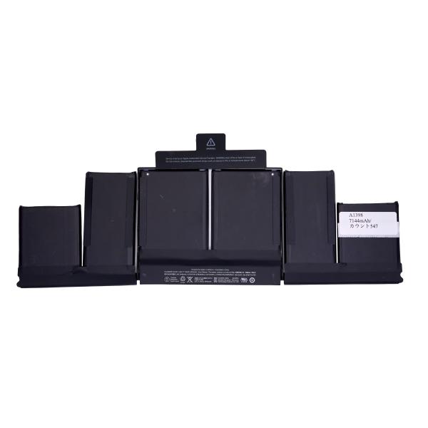 MacBook Pro 15 Late 2013 2014 A1398 バッテリー 547回　714...