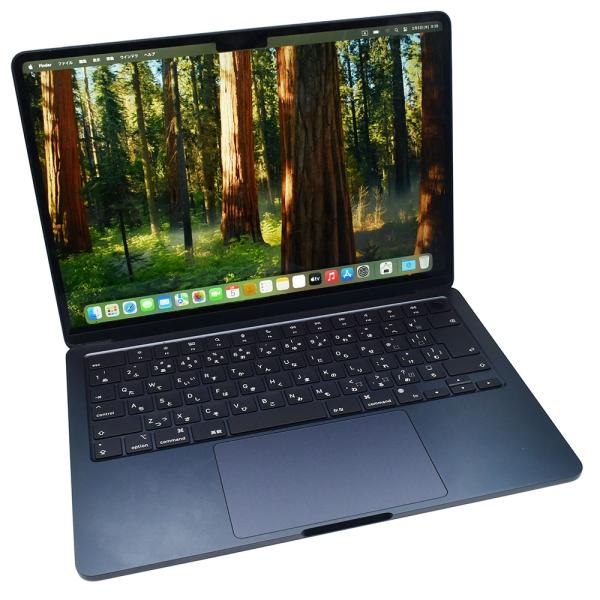 MacBook Air 13 2022 M2 A2681 16GB 256GB 中古本体 2-2 ミ...