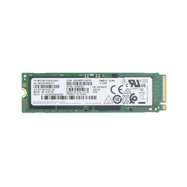 M.2 2280 SSD Samsung PM981a MZ-VLB512B 512GB 中古