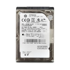 Apple純正 HDD 2.5インチ SATA 320GB HITACHI 正常 フォーマット済み1 655-1539F CQ2126700L9DG5KA2 交換用