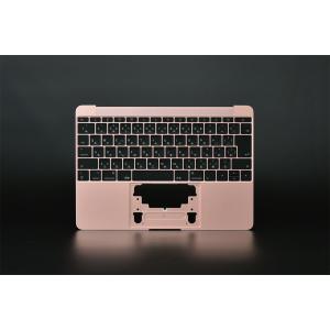 当日発送 MacBook Retina 12 2016 2017 A1534 ローズゴールド 日本語キーボード JIS パームレスト 中古品 1-224-5｜aidemac