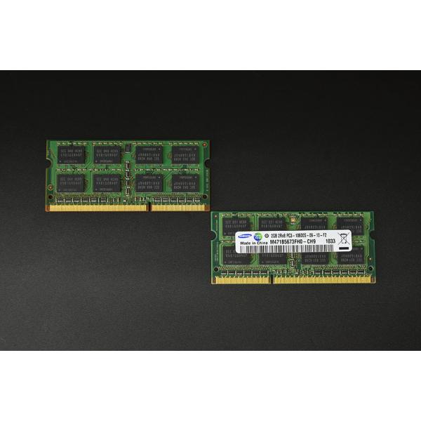 当日発送 Mac対応 メモリ SAMSUNG DDR3 2GB × 2枚 PC3-10600S M4...