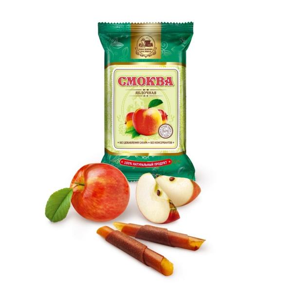 ロシアのお菓子。スモクワ（SMOKVA)。アップル味。