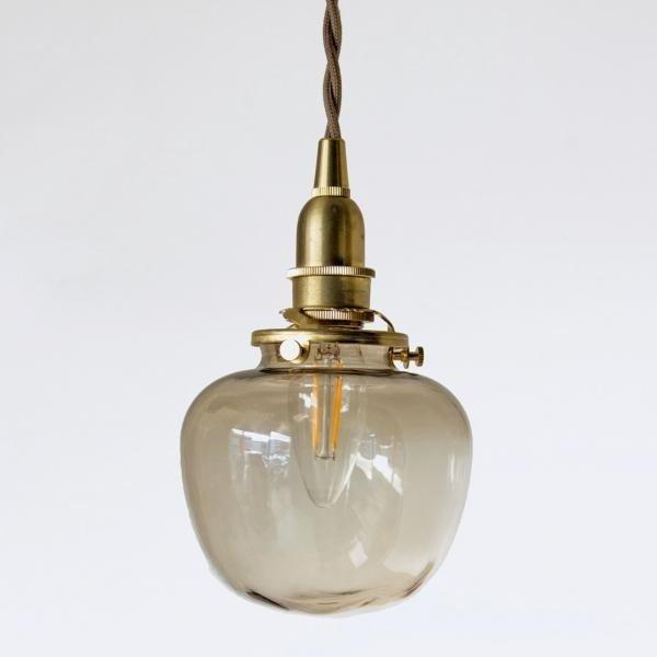 AXCIS アクシス ガラスシェード ポム ブラウン 　ax-hs2862