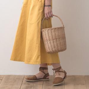 かごバッグ WOVEN BAG ウィッカーバスケット 　po-11631｜aifa