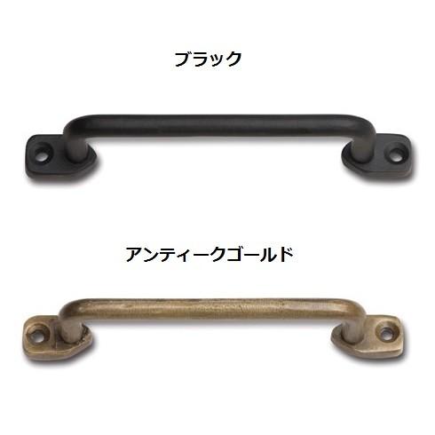 ドアノブ  アイアンハンドルL 同色2コセット