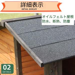 ペット用犬小屋ヴィラ 屋外用 屋内/屋外用 全...の詳細画像2