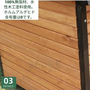 ペット用犬小屋ヴィラ 屋外用 屋内/屋外用 全...の詳細画像3