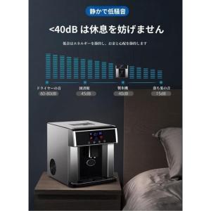 家庭・業務兼用 卓上型自動製氷機 ステンレス鋼...の詳細画像3