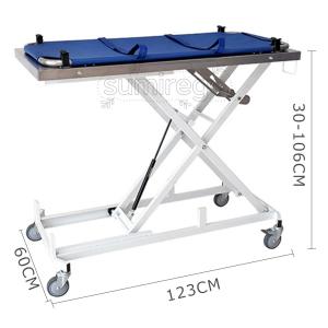ペット病院 緊急用ストレッチャー 油圧式 30...の詳細画像1