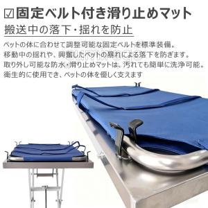 ペット病院 緊急用ストレッチャー 油圧式 30...の詳細画像3