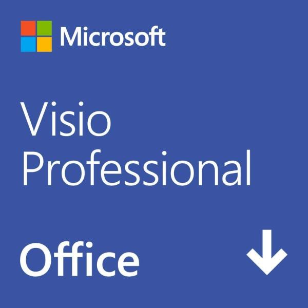 マイクロソフトMicrosoft Office 2021 Visio Professional 64...