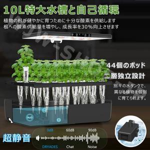 家庭用水耕栽培キット 70W全スペクトルLED...の詳細画像3