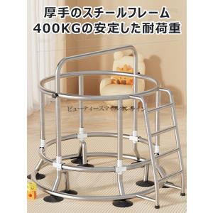 家庭用トランポリン 耐荷重400kg 全鋼構造...の詳細画像5