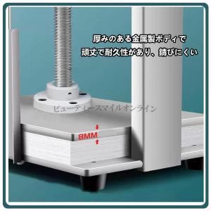 製本機 手動プレス機 ハンドプレス機 製本プレ...の詳細画像3